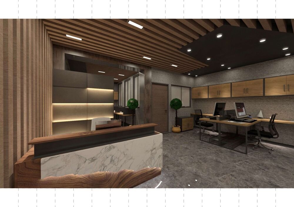 Fitness studio interior design and space planning by Morph by Umair