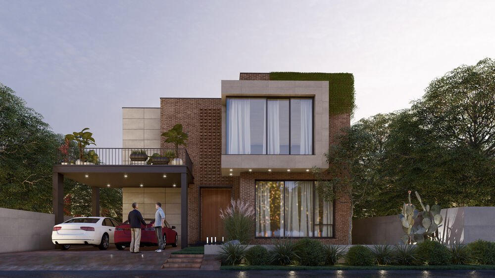Contemporary residential architecture by Morph by Umair, Lahore